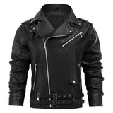 Damien Laurent | Veste de motard classique en cuir pour homme