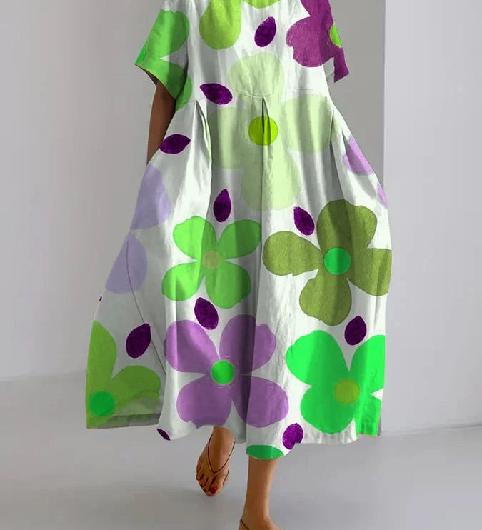 Robe d'été fleurie Eli