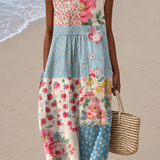 Robe mi-longue Anna™ patchwork