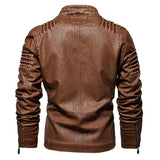 Matteo Sinclair | Veste de motard en cuir vintage pour homme