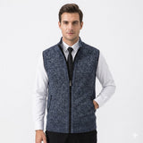 Matteo Sinclair | Gilet zippé en maille pour homme