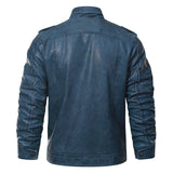 Dominic Ashford | Veste en cuir doublée sherpa pour homme