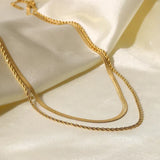 Collier Juliana Solvia | Doré