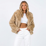 Sienna Moreau | Veste en fausse fourrure de luxe pour femme
