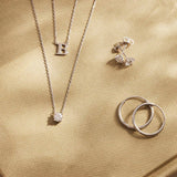 Collier Cléa Pierre | Or blanc