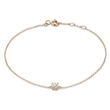Bracelet en moissanite Cléa | Or
