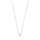 Collier Cléa avec pierre de moissanite | Or
