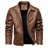 Matteo Sinclair | Veste de motard en cuir vintage pour homme