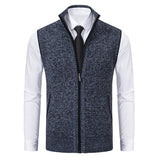 Matteo Sinclair | Gilet zippé en maille pour homme