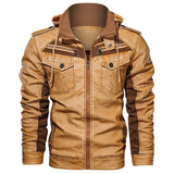 Sebastian Moreau | Veste à capuche en cuir premium pour homme
