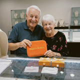 Boucles d'oreilles pendantes superposées minimalistes | Or