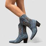 Selena – Bottines orthopédiques en jean