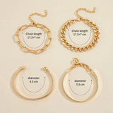 Ensemble de bracelets Elan Mercer | Or