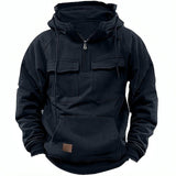 Elliot Moreau | Sweat à capuche utilitaire tactique pour homme