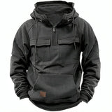Elliot Moreau | Sweat à capuche utilitaire tactique pour homme