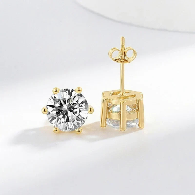Boucles d'oreilles Tera | Or blanc